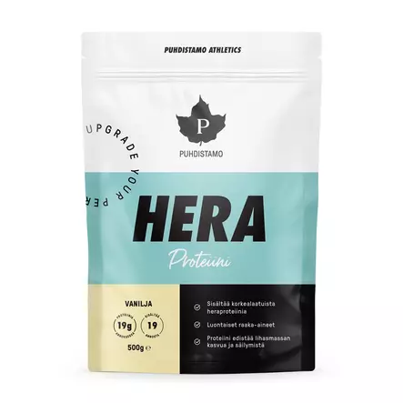 Puhdistamo Athletics Heraproteiini 500g - Urheiluravinteet ja -valmisteet - 6430039223028 - 1