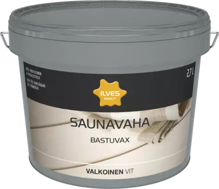 Ilves Saunavaha Valkoinen 2,7L - Saunasuojat ja vahat - 6430026951958 - 1