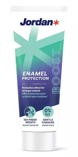 Jordan Boost Enamel Protection 75ml - Hammastahnat - 7070866044558 - 1