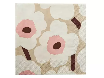Marimekko Lautasliina Unikko 33cm - Lautasliinat - 6411633140768 - 1
