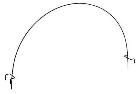 Metallikaaret lavakaulukselle 45X80 - Kasvien ja pensaiden tuet ja kehikot - 6430040629338 - 1