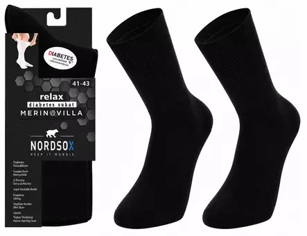 Nordsox merinovilla sukka 41-43 - Miesten sukat - 6438159061988 - 1