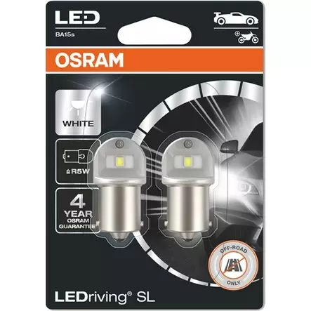 Osram LEDriving R5W 6000k - Led ajovalot ja polttimot - 4062172222808 - 1