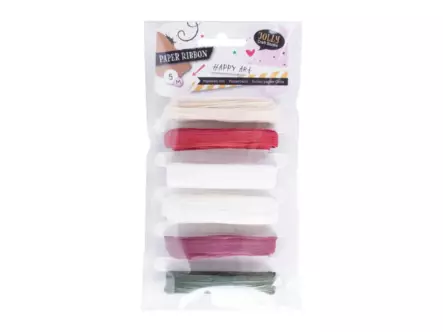 Paperinauha värilajitelma 6kpl - Askartelunauhat - 8720573778848 - 1