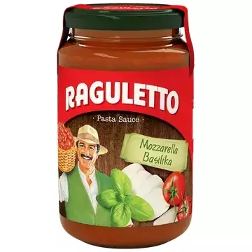 RAGULETTO MOZZARELLA BASILIKA 400ML - Elintarvikkeet - 7322550031048 - 1
