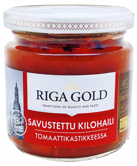 Riga gold savustettu kilohaili 185g - Elintarvikkeet - 4750265001798 - 1