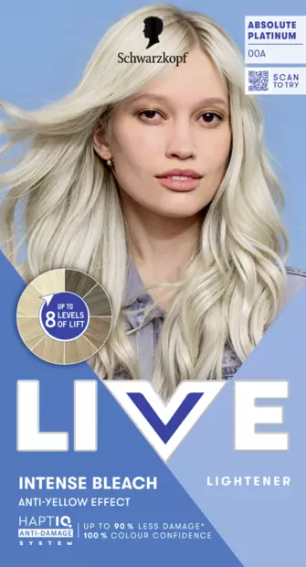 Schwarzkopf Live Absolute Platinum - Hiusvärit - 7332531133128 - 1
