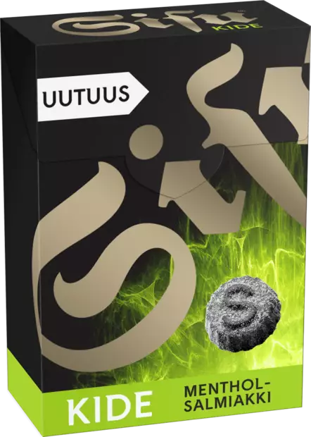 Sisu Kide mentholsalmiakki 80g - Makeiset - 6420256016848 - 1