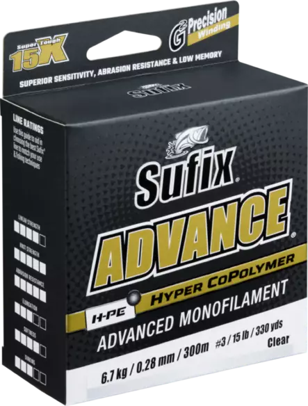 Sufix Advance 150m 0,40mm 15,0kg - Siimat - 024777708228 - 1