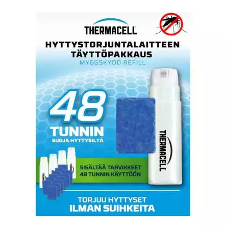 Thermacell täyttöpakkaus 48h - Hyttysten karkoitus - 843654020228 - 1