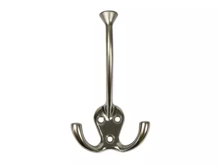 Vaatekoukku alba 110mm mattanikkeli - Koukut ja naulakot - 6414675062418 - 1