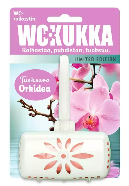 Wc-Kukka Raikastin Orkidea 50g - Ilmanraikastimet ja wc-raikastimet - 6412203102308 - 1