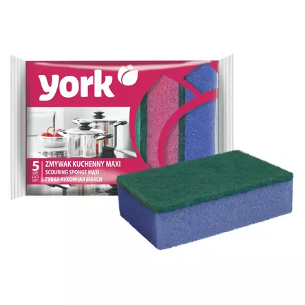 York astianpesusieni Maxi 5kpl/pkt - Hankaussienet ja teräsvillat - 5903355000518 - 1