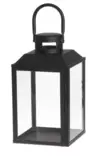 4Living Aamu lyhty musta 23,5cm - Ulko- ja sisälyhdyt - 6410413202948 - 1