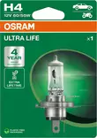 Osram ultra life H4 - Halogen ajovalot ja polttimot - 4062172395748 - 1
