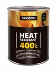 Maston Kuumakestomaali Musta 400°C 1L - Muut ulkomaalit - 6412490004668 - 2