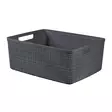 CURVER Jute kori 12l t.harmaa - Säilytyskorit - 3253921905078 - 1