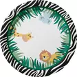 Duni Kartonkilautanen Safari Kids 22cm - Kertakäyttölautaset - 7321012269548 - 1