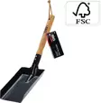 Grillihiililapio puukahvalla 37x9,5cm - Grillaus- ja savustustarvikkeet - 8721037345118 - 2