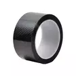 Hiilikuitukuvioitu vinyyliteippi 50 mm x 5 m musta - Rakennusliimat - 6438152023228 - 1