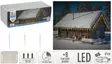 Jääpuikko led-valosarja 72led - Jouluvalot - 8719987651328 - 1