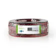 Kaiutinkaapeli 2 x 1.50 mm² CCA 100m pyöreä PVC musta/punainen - Asennuskaapelit ja sähköjohdot - 5412810312528 - 2