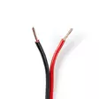 Kaiutinkaapeli 2x1,50mm² cca 100m musta/punainen - Asennuskaapelit ja sähköjohdot - 5412810312528 - 1