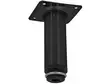 Kalustejalka laipalla 150mm musta - Kalustehelat - 6414676004998 - 1