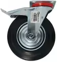 Kalustepyörä kääntyvä 200*40 mm jarrulla - Huonekalupyörät - 6430074693428 - 1