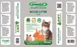 KISSANPELLETTI WOOD LITTER 10L - Kissan hiekat - 4744038010308 - 1