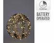 Kultapallo Gold 25cm paristokäyttöinen ajastimella - Jouluvalot - 8721037207348 - 2