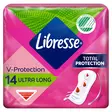 Libresse side Ultra Long siivetön 14kpl - Pikkuhousunsuojat ja siteet - 7310790088328 - 1