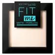 Maybelline Fit Me Matte & Poreless Powde - Kasvomeikit - 3600531384128 - 1