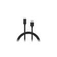 Mobia kaapeli usb-c 2m musta - Puhelintarvikkeet ja laturit - 6430035345588 - 1