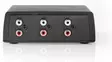 Nedis analoginen audiokytkin 2X - Audiokaapelit - 5412810310708 - 3