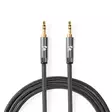 Nedis stereoäänikaapeli 3,5mm-3,5mm 5m - Audiokaapelit - 5412810318988 - 2