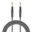 Nedis stereoäänikaapeli 6,35 mm TRS 5 m - Audiokaapelit - 5412810295258 - 2