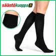 Nordsox lento-tukisukka puuvillapohjalla musta 37-39 - Naisten alusasut - 6438159997508 - 2