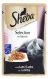 Sheba Selection lohta kastikkeessa 85g - Kissan märkäruoat - 3065890096998 - 1