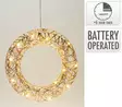 Valokranssi 30cm champagne - Jouluvalot - 8721037680028 - 1