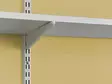 Wall-U kannatin 25cm teräs/valkoinen - Hyllyt ja kannakkeet - 6414675026618 - 2