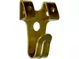 X-koukku 535 teräs/messinki 20x28mm - Koukut ja naulakot - 6414672011488 - 1