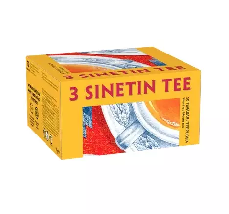3 Sinetin tee 50ps musta tee - Teet ja kaakaot - 8720608020638 - 1