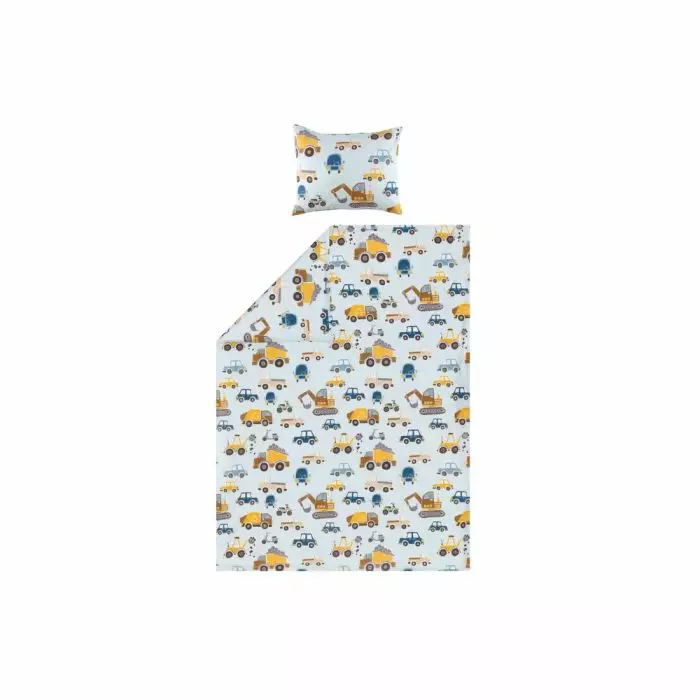 4 Living Pussilakanasetti Biili junior 120x160cm, 40x60cm - Pussilakanat - 6410416490908 - 1