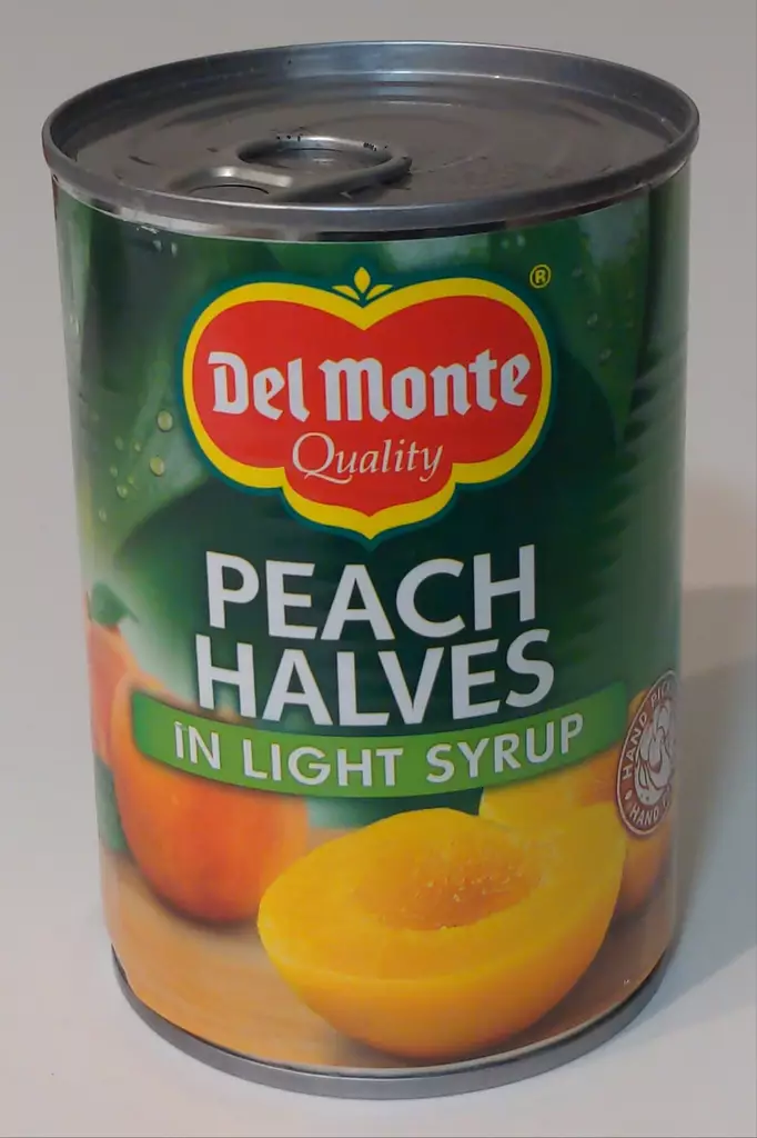 DEL MONTE PEACH HALVES IN LIGHT SYRUP - Hedelmä- ja marjasäilykkeet - 024000025528 - 1