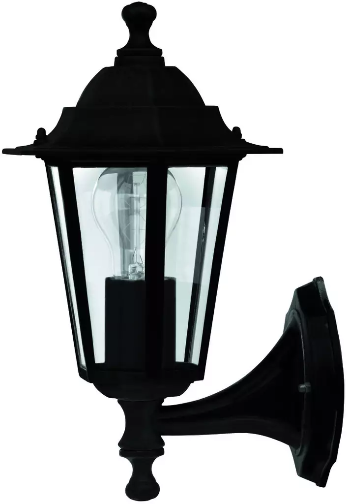 Seinävalaisin Ikuri E27 musta - Ulkoseinävalaisimet - 6438140480248 - 1