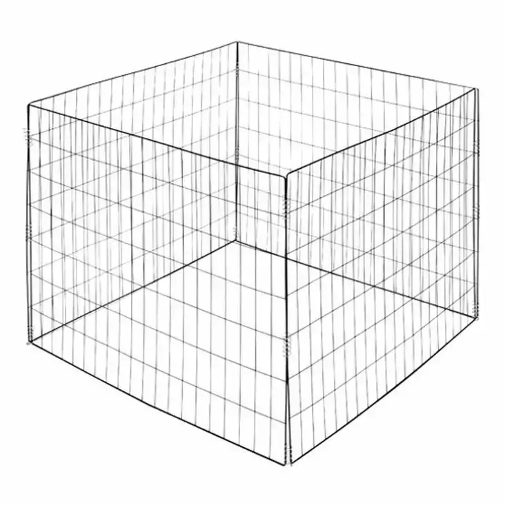 Lehtikompostori 90X90X70CM - Aitaverkot ja suojaverkot - 6438159220798 - 1