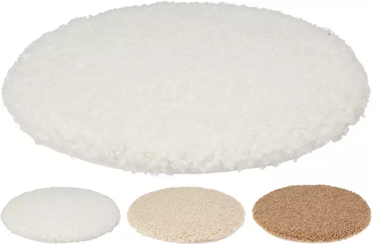 Istuintyyny pyöreä 35cm curly - Istuinpehmusteet - 8721037123488 - 1