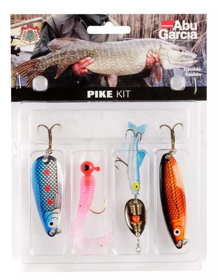 Abu Garcia haukisetti 4kpl - Viehelajitelmat - 036282860148 - 1