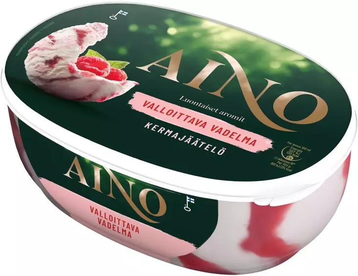 AINO VALLOITTAVA VADELMA 900ML - Kissat - 6430064400678 - 1